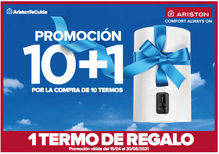 foto noticia Promo 10+1 de Ariston
